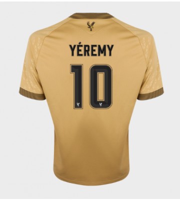 Crystal Palace Yeremy Pino #10 Venkovní Dres 2025-26 Krátkým Rukávem Crystal Palace Yeremy Pino #10 Venkovní Dres 2025-26 Krátkým Rukávem